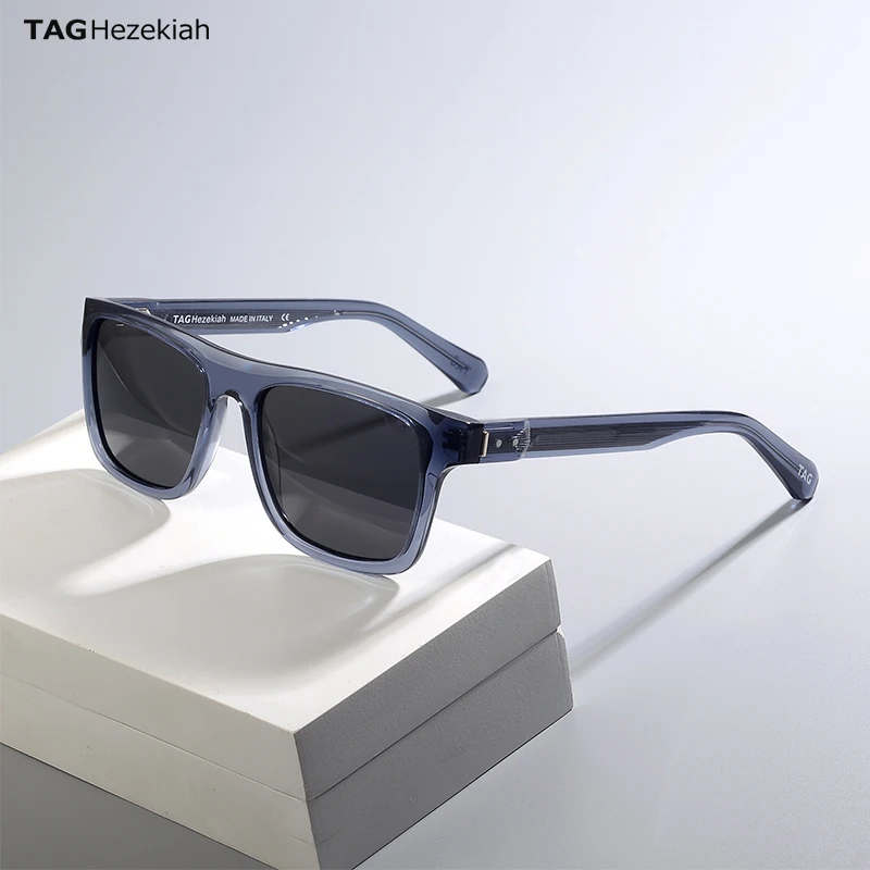 Прямоугольные поляризованные солнцезащитные очки дизайнерские брендовые