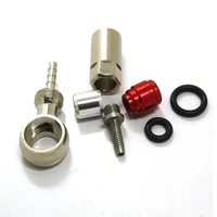 2 types bicycle oil pipe quick connector five wire body steel silver bike repair parts for sram level red hrd etap s900 elixir