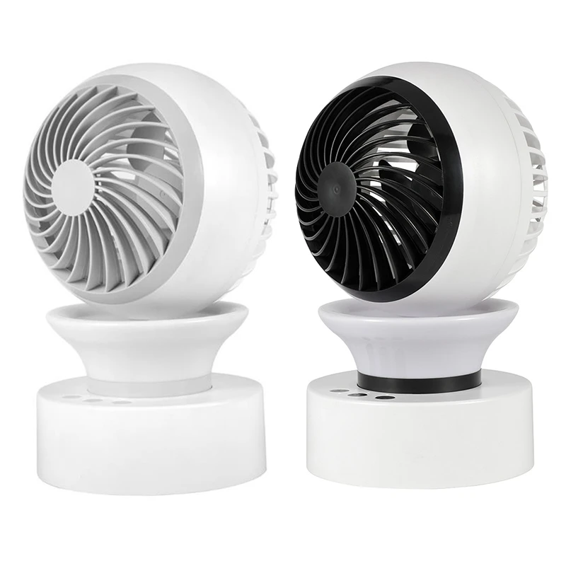 

Shaking Head Fan Personal Table Fan with Strong Wind Quiet Operation Portable Mini Fan for Office Bedroom