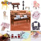 Мини 112 садовый деревянный стул диван Милая подушка для кукольного домика мебель игрушки кукольный домик декоративные аксессуары