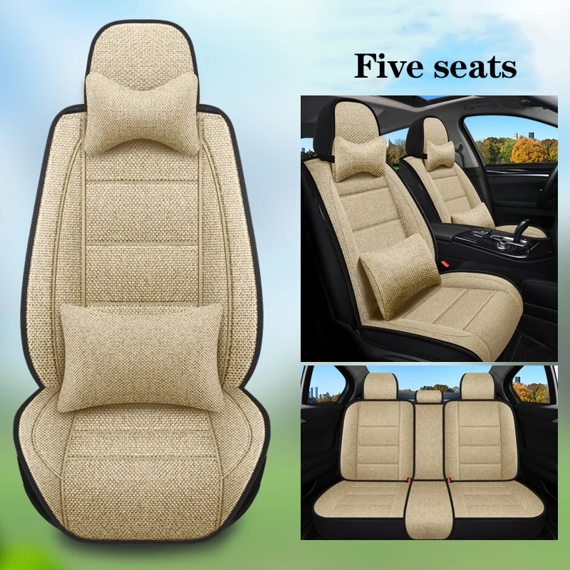 

Полный комплект льняных чехлов на сиденья автомобиля для Haval Dargo Jolion H5 H6 аксессуары для интерьера автомобиля Защита чехлы сиденья 자동동동차차차차차용용품 품