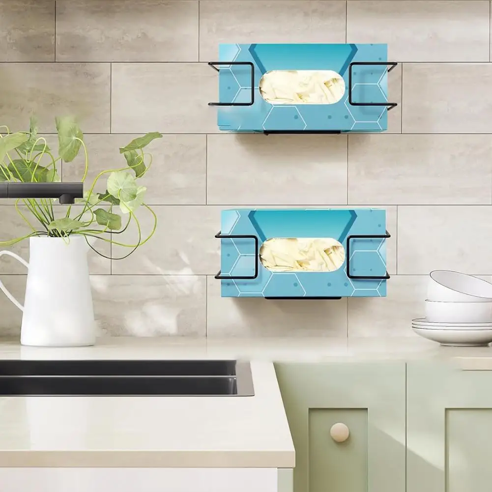 Металлическая настенная коробка для салфеток настенный органайзер медицинская