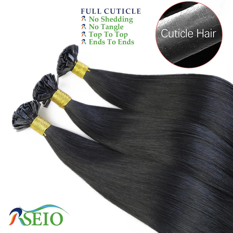 Натуральные пряди для наращивания RSEIO 100% натуральные человеческие волосы