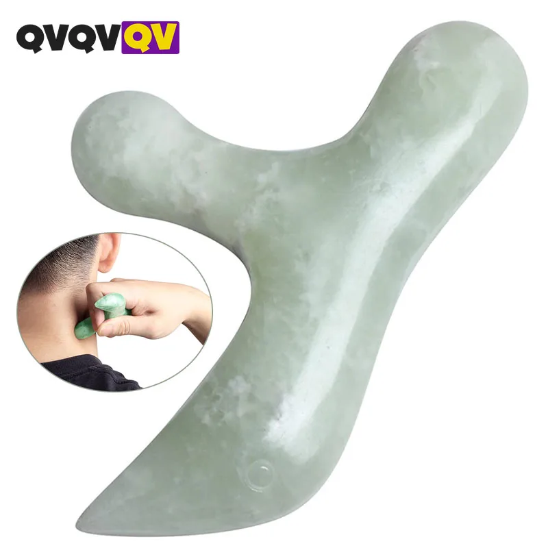 Массажер для ног из натурального нефрита акупунктурный точечный массаж уход за