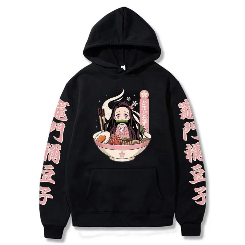 

Толстовка унисекс с капюшоном, на завязках, в стиле аниме