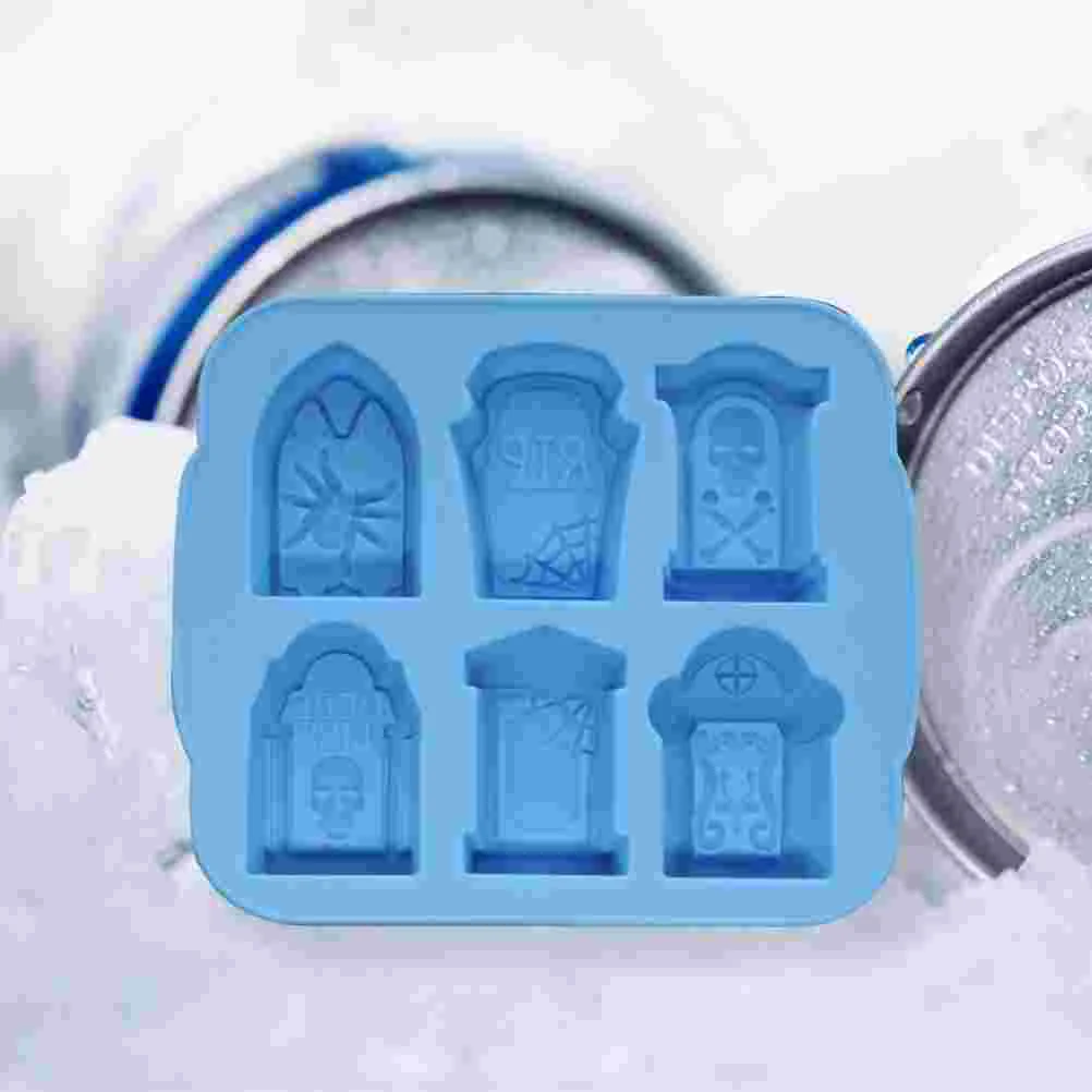 

Mold Icemolds Tombstone Silicone Tray Coffin Cake Baking Cube Whiskygravestone Resin Decoration Chocolate Diy Maker Fondant