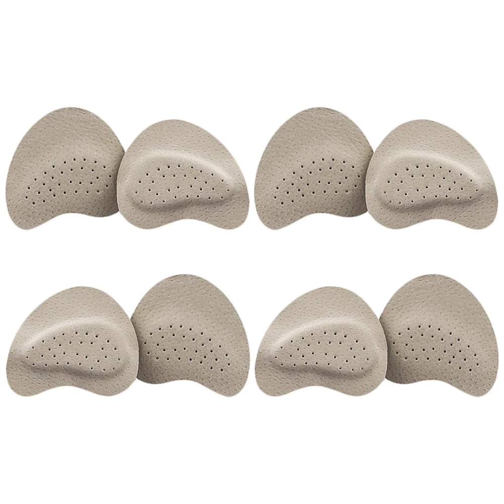 

4 Pairs Insole Forefoot Rest Anti-slip Shoes Pads Non-slip Noise Reduction 7.4X7.3CM Cushion Bottom Protector Cushions