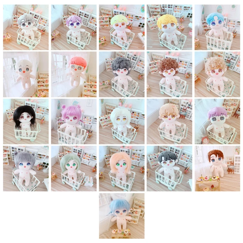 

8in Lovely Claw Machine Celebrity Star Stuffed Pillow Toy Desk Decoration