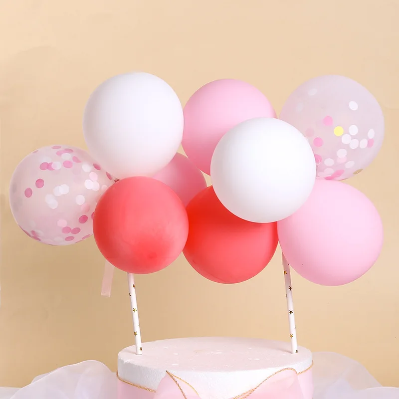 Макарон воздушный шар торт на день рождения Топпер десертный стол атмосфера