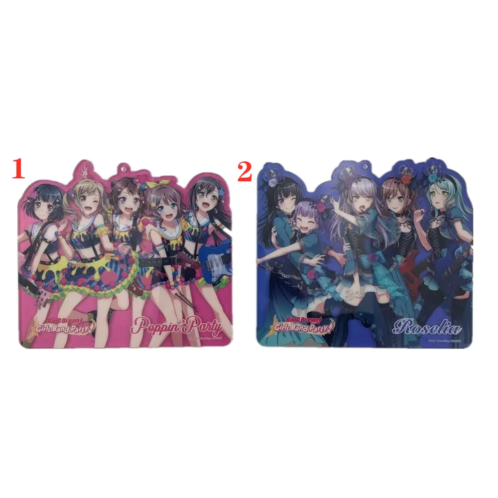 

BanG Dream! Anime Arcylic Keychain Key Ring Race Straps Cosplay