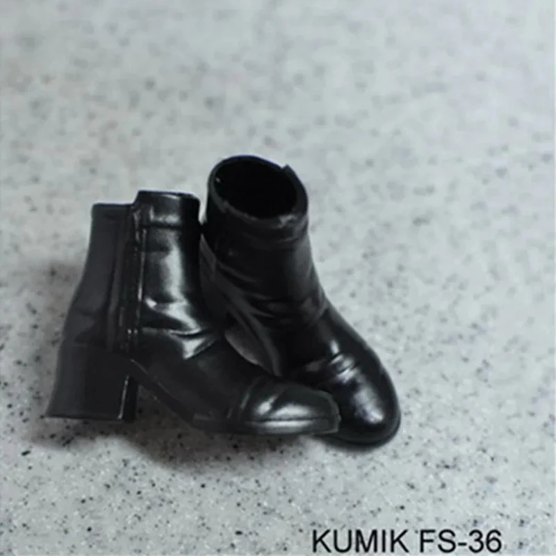 Kumik 16 женские ботинки для солдат, черная обувь, женские ботинки, модели для 12 дюймовых солдат, модели игрушек, женская обувь (art.: 3920c8eb54009) - 3920c8eb54009