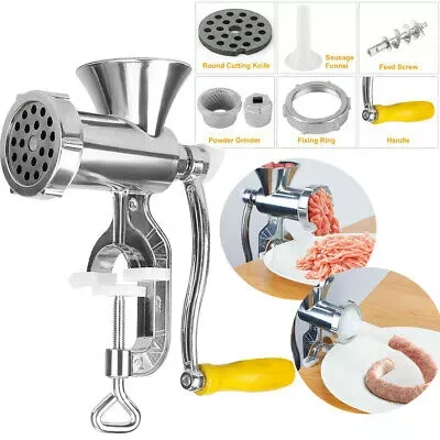 

NEW2023 in Stuffer Hand Manual Sausage Filler Maker Machine Mincer Kitchen air fryer home appliance kitchen Blender Coffee maker