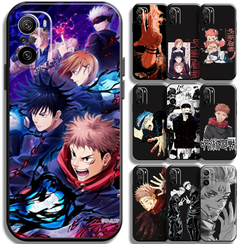 

Jujutsu Kaisen Itadori Yuji Phone Case For Xiaomi Redmi K40 K40 Pro K40 Gaming Shockproof Cases Shell Carcasa Coque TPU