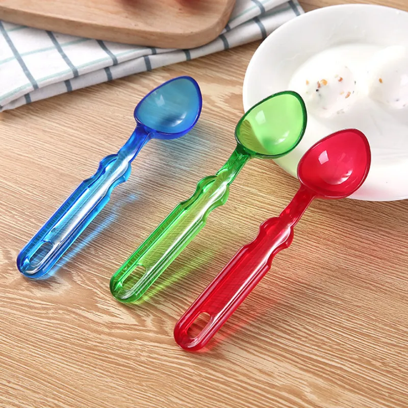

Ice Cream Scoop Non-stick Plastic Lightweight Fruit Ball Spoon Dessert Scoop Stacks Spoon Ice Ball Maker Kitchen Tools