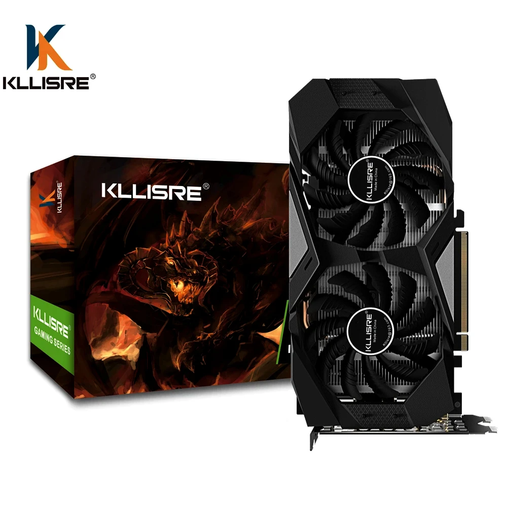 Kllisre GTX 1650 4 Гб 1660 6 ГБ графическая карта бит GDDR5 видеокарты GPU GTX1650 GTX1660 |