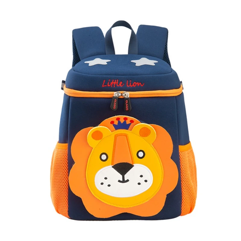 Cute Lion Rabbit Girls Boys Bucket Schoolbags New Children Kindergarten Cartoon Animal Anti Lost Small Backpacks Drop Shipping