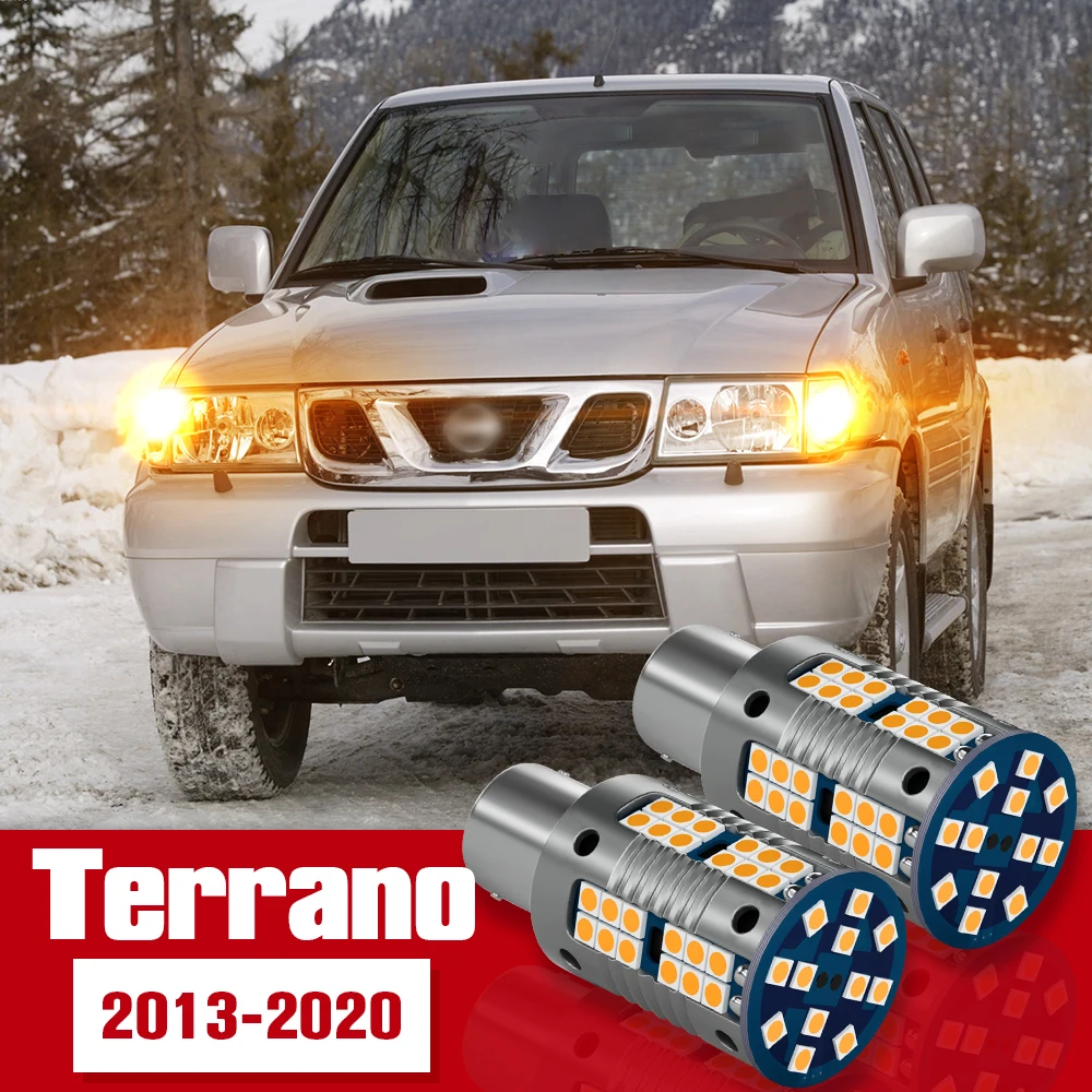 

2pcs Turn Signal Light Accessories LED Bulb Lamp For Nissan Terrano D10 2013-2020 2014 2015 2016 2017 2018 2019