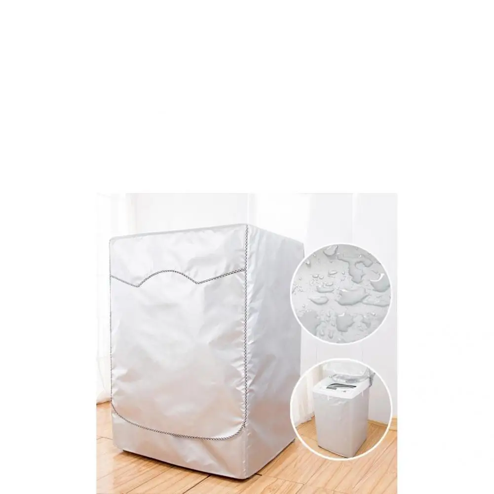 

Oxford Cloth Practical Thickened Design Protect Cover Lightweight Washer Protect Cover Aging-resistant for Balcony