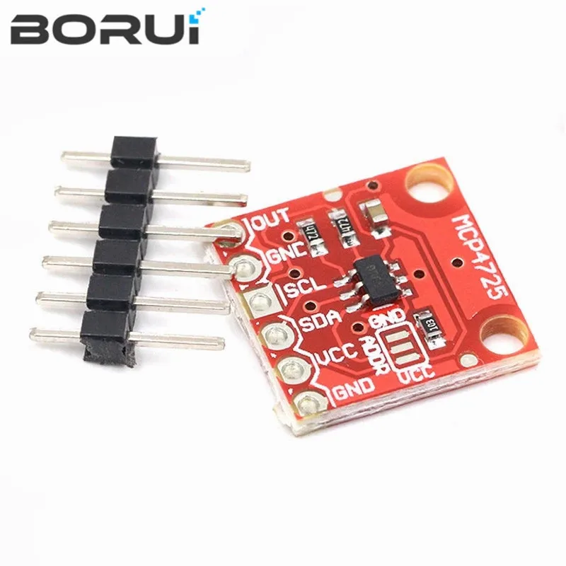 1 шт. MCP4725 I2C DAC плата разработки модуля прерывания