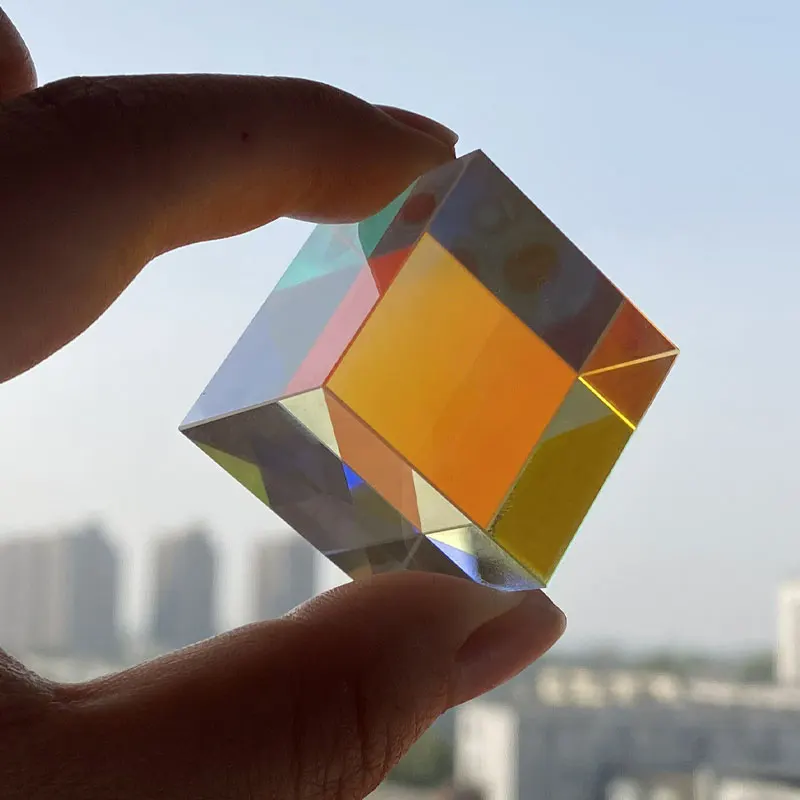 X-кубическая Призма RGB комбайнер сплиттер крест дихройная фототехника учебные