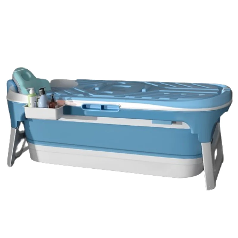 Складные пластиковые ведра для ванны взрослых портативный Большой Ролик