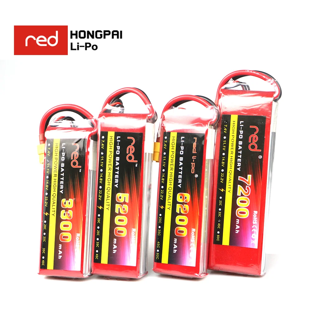

3S 11.1V 1300 1800 2200 3300 4200 4500 5200 6000 6200mAh 30C 40C 60C Nano RC Toys LiPo Battery R. C Airplane Drone Helicopter