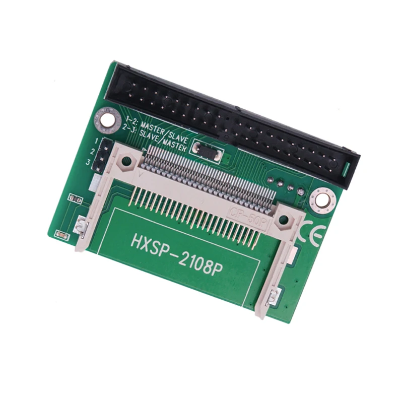 

Новинка, компактный переходник для SSD-накопителя CF-IDE 3,5 дюйма, 39/40Pin, адаптер для жесткого диска IDE 3,5 дюйма, переходник «Папа-папа»