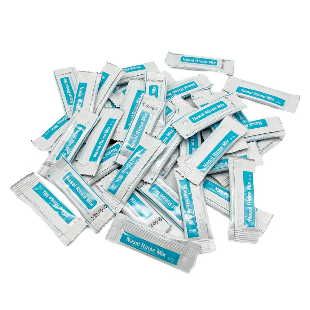 

Nasal Wash Salt for Nose Cleaner Aspirator Rinse Mix Allergic Rhinitis Sinusite Relief Adult Child Cavity Protector Irrigation