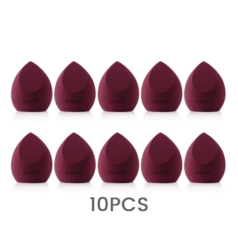 Imagic 10pcs/zestaw makijaż makijaż miękki dla podkładu kremu korektorowego hurtowy zdrowy lateks gładki i suchy narzędzie do makijażu
