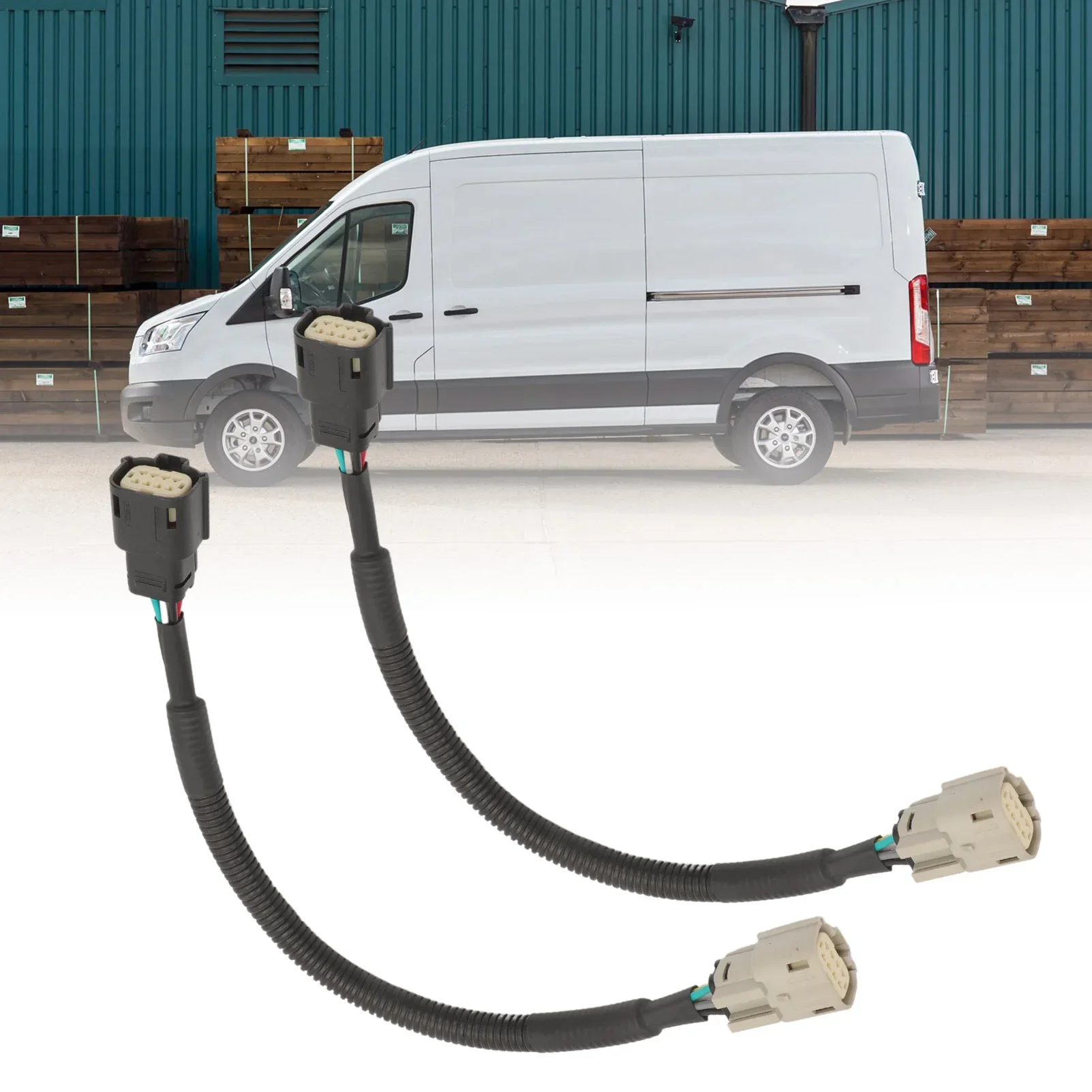 

2 шт., 8 контактов, саморазъединяющийся жгут проводов заднего фонаря 4388140 1940131 1831334 Для Ford Transit Mk6/MK7/MK8