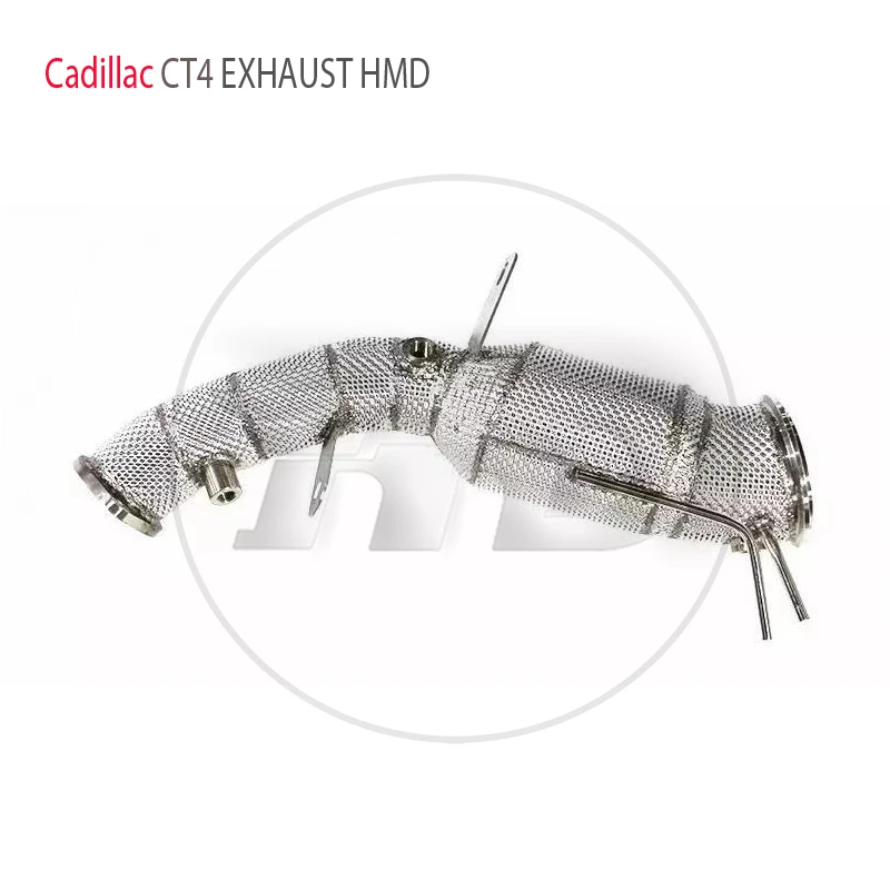 

HMD Exhaust System High Flow Performance Downpipe For Cadillac CT4 2.0T Auto Modification Header With Catalyst