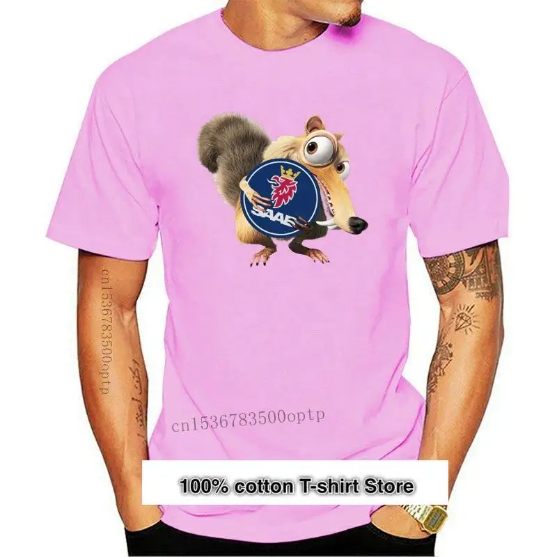 

Camiseta de algodón para hombre, prenda de vestir, a la moda, con cuello redondo y manga corta