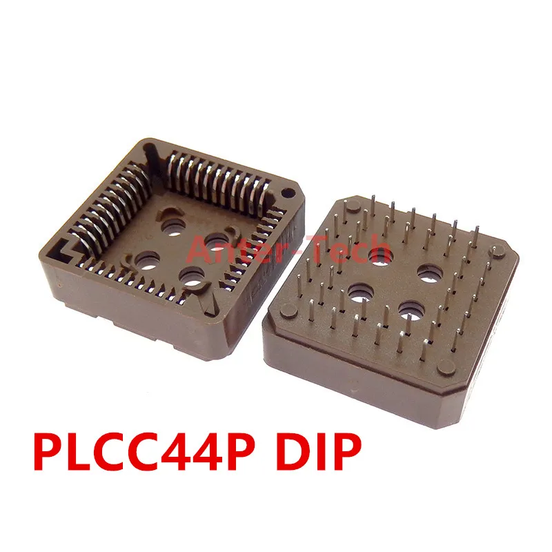 

5 шт./лот PLCC IC socket PLCC32 PLCC44 PLCC68 PLCC84 SMD DIP PLCC Socket adapter Φ PLCC20 PLCC28