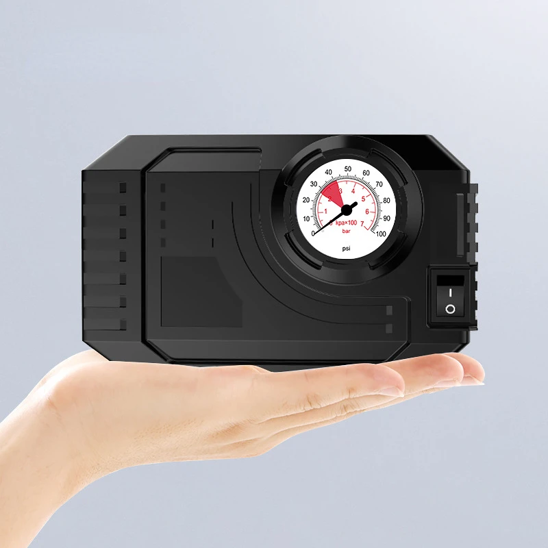 Inflator Pump Tire Inflator Portable Air Electric Pump For Car Bike Motorcycle Quick Gas Replenishment