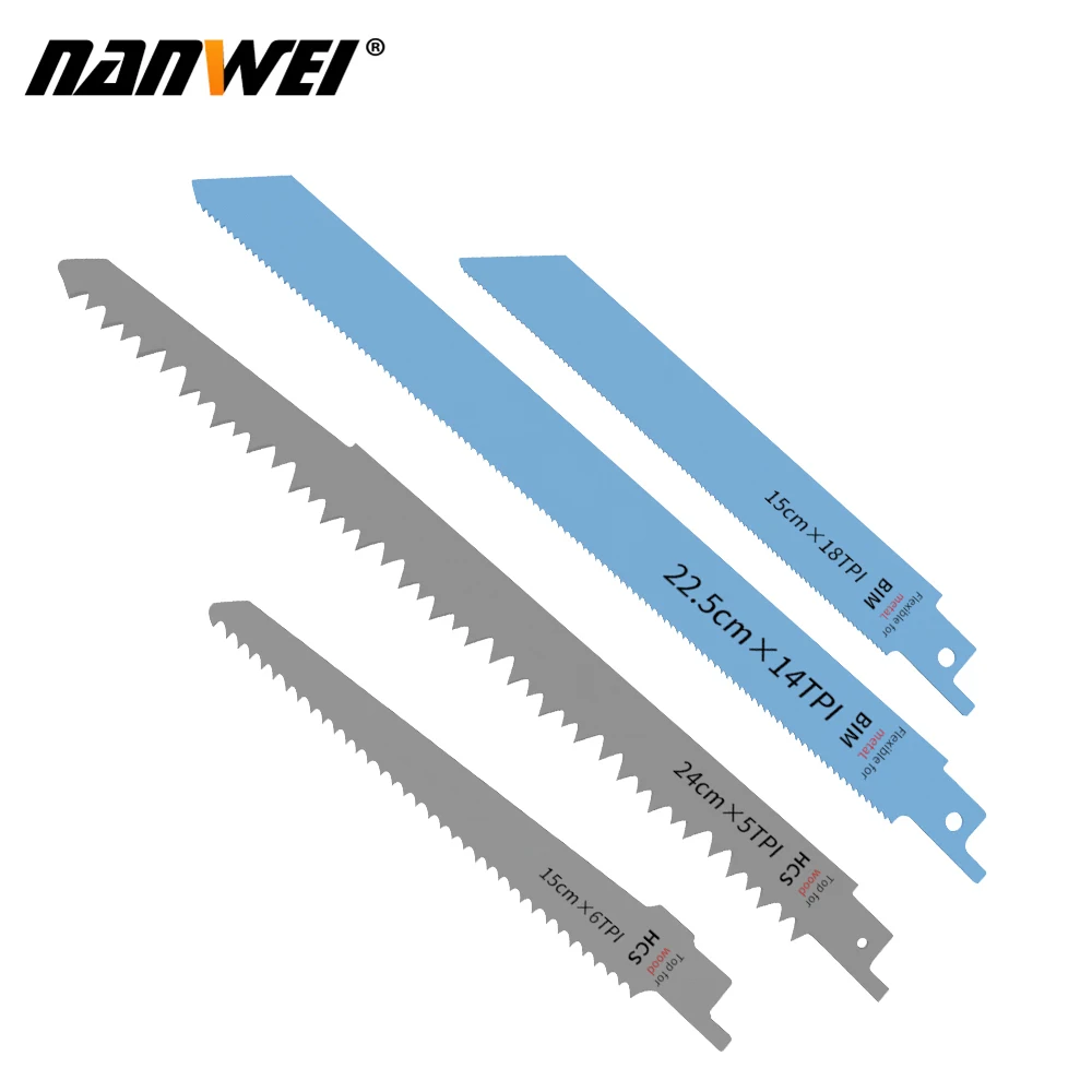 Полотна для сабельной пилы NANWEI лезвия аксессуары электроинструментов