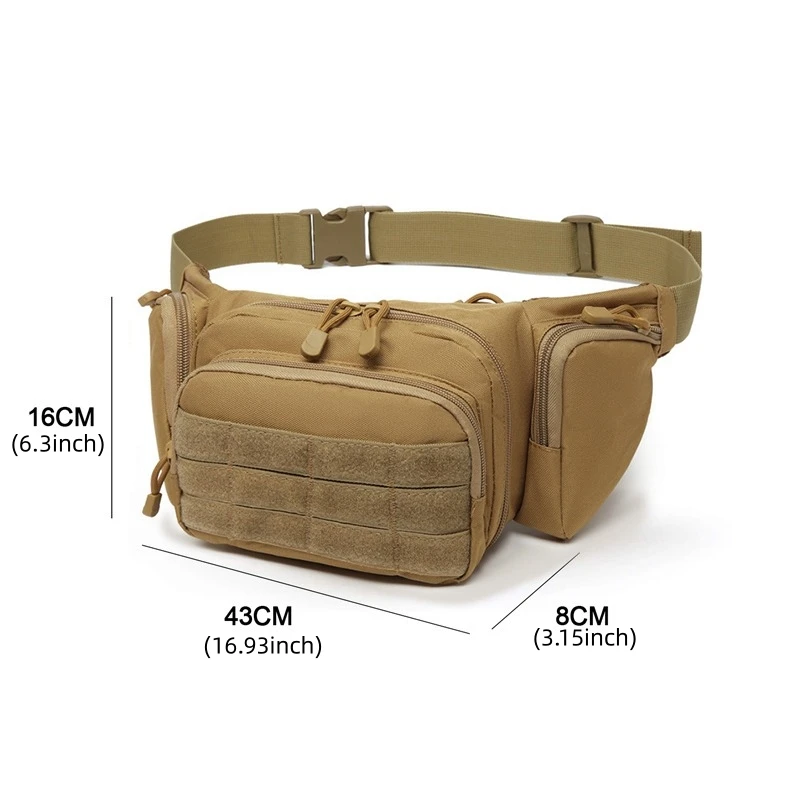 Тактическая поясная сумка-кобура для пистолета военная тактическая боевая