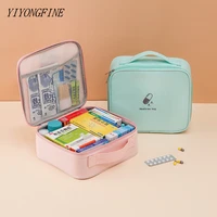 travel outdoor camping useful mini medicine storage bag portable first aid medical kit camping emergency survival bag pill case
