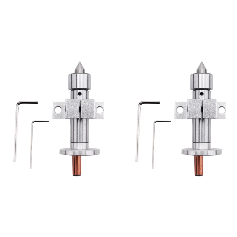 

6X New Adjustable Double Bearing Live Revolving Centre DIY For Mini Lathe Machine Woodworking Tool