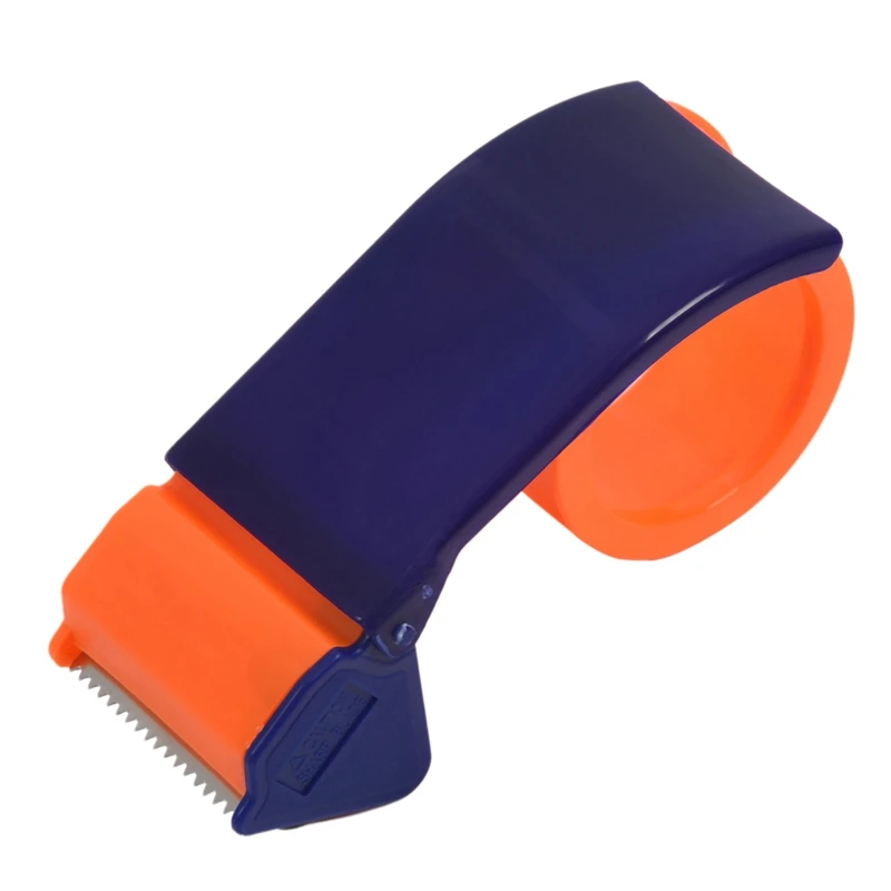 

Sealing Packaging Parcel Plastic Roller 2" Width Tape Cutter Dispenser