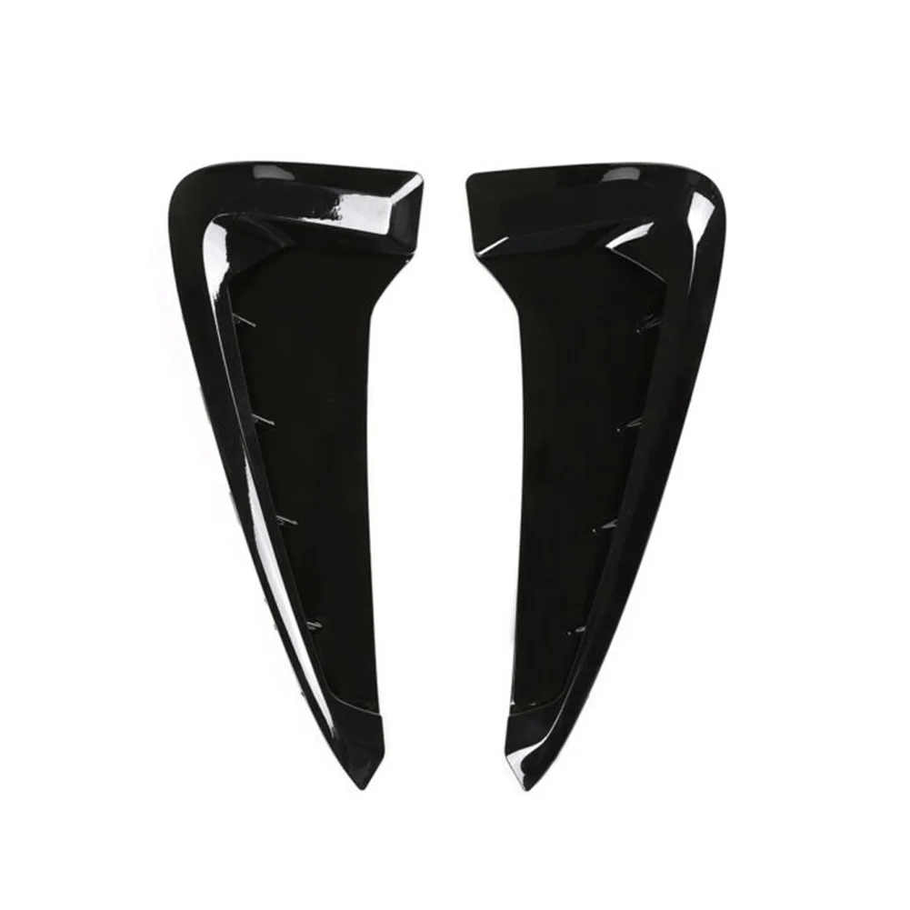 

Accessories Side Wing Fender Car Mouldings Trim ABS Air Guide Vents Black