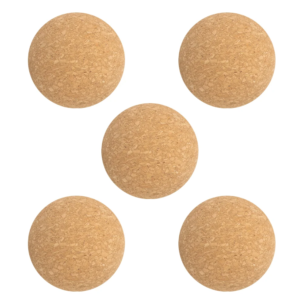 

5Pcs Desktop Football Accessory Classic Football Game Desktop Balls Wooden Tabletop Balls for Foosball Game