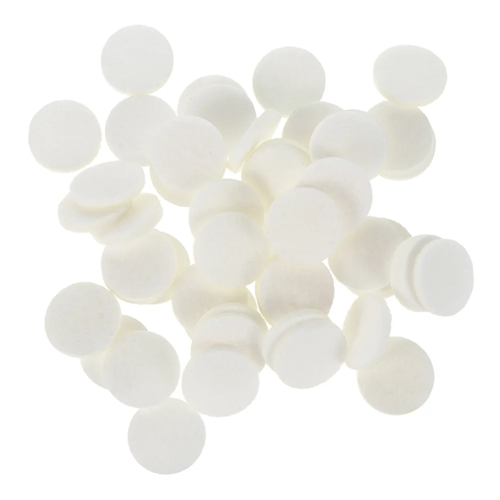 

50 Pcs Perfume Diffuser Pads Oul Diffuser Aromatherapy Refill Pads Small Box Refill Pads Aroma Pads Cotton Essential Oil Pads