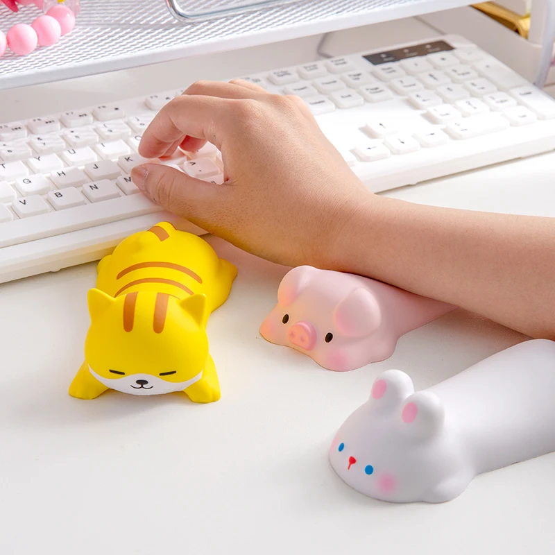 

Kawaii For Cute Office Supplies Ergonomic Computer Wrist Squishy Rest Mouse Support Laptop Arm Desk For Slow Rest Toys Rising