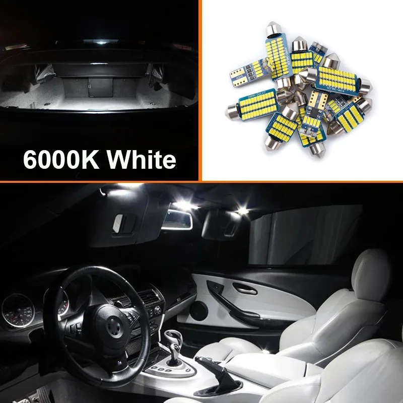 

13 Шт. Canbus Светодиодный Внутренний Купольный Светильник Для VW Volkswagen Golf 4 MK4 1999-2005 Безошибочный Комплект Освещ...