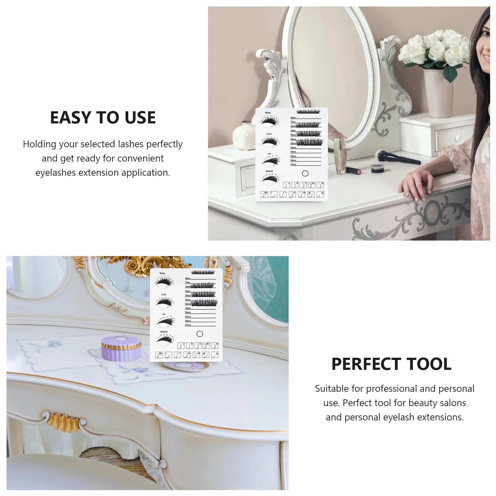 Доска для демонстрации ресниц тарелка салона красоты лоток наращивания прививка