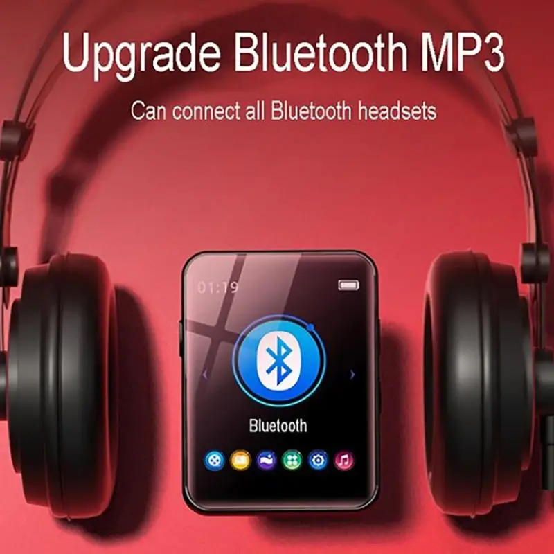 

Bluetooth MP4 Player Touch Screen 4GB 8GB 16GB Music video Player FM Radio Video Player E-book Player MP3 With Speaker walkman