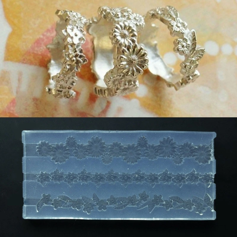 Силиконовая форма для колец ручной работы уникальная силиконовая создания