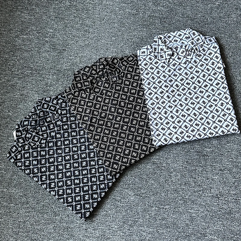 

Golf Short Sleeve Summer New Golf Men Sports Casual T-shirt Breathable POLO Shirt Jersey Quick-drying Material