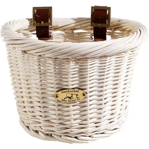 

Bicycle Basket Co. Cruiser ( D-Shape, White)