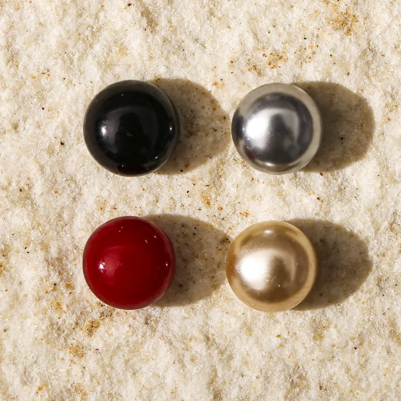 

20pcs Colorful Beads Nail Art Charms Resin Kawaii Rhinestones Nail Decorations 6mm Pearl Ball Jewelry Nails Kawaii Accessories